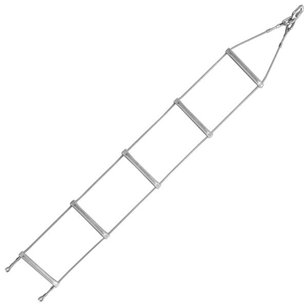 KONG Speleo Stair Alüminyum Ultralight Rulo Merdiven 5 Metre – Dağcılık, Arama Kurtarma, Mağaracılık, İtfaiye, Sivil Savunma