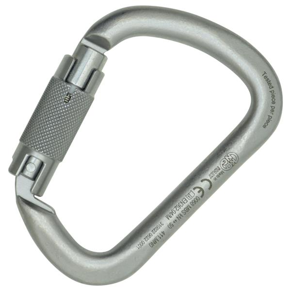 Kong X-Large Carbon Auto Block Otomatik Kilitli Triactlock 50KN Çelik D Karabina 411MN0999KK