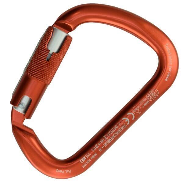 Kong X-Large Alu RISE Lock 30KN Otomatik 3 Kilitli Alüminyum D Karabina EN 362 - EN 12275 711ME0RPRKK Red